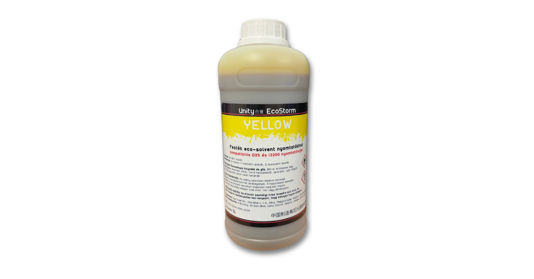 Unity Eco Storm Yellow festék 1L