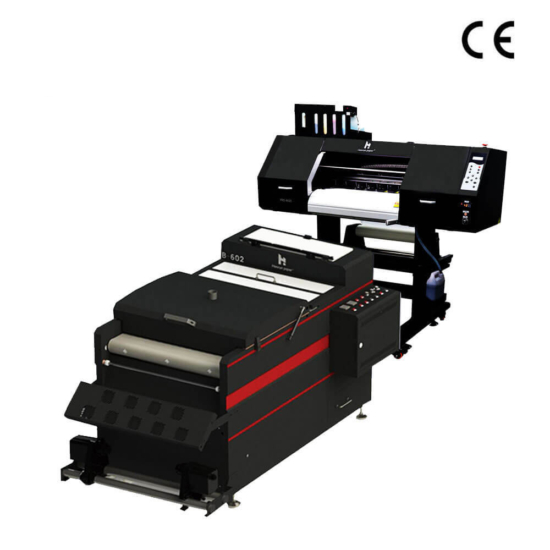 Pro A600 DTF printer with 2 printheads, DTF nyomtató